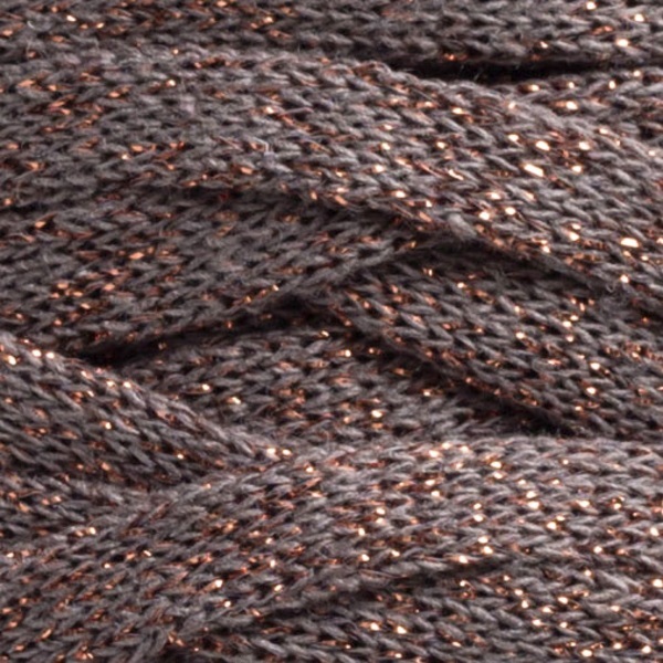 Hoooked Ribbon XL Lurex 70 Lurex Copper Wood