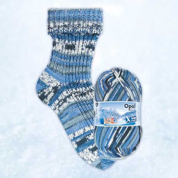 Opal XLarge Frosty Ice 8-ply 52 Gefrorener Bergsee