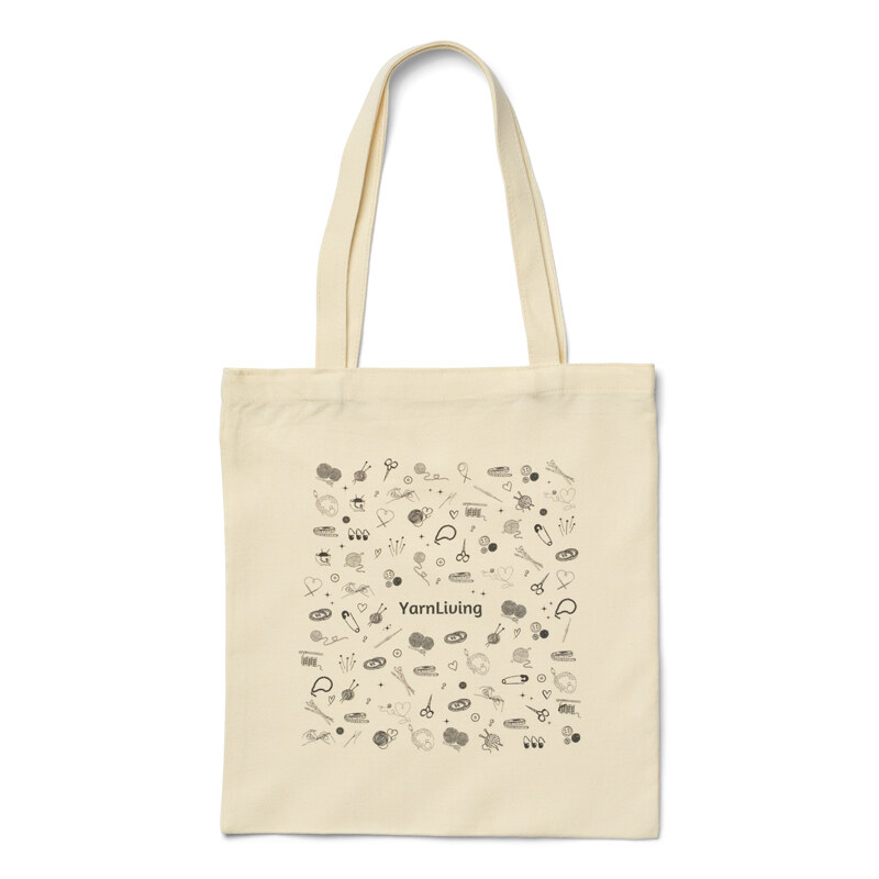 LindeHobby Tote Bag, YarnLiving, 35x40 cm, 1 pcs