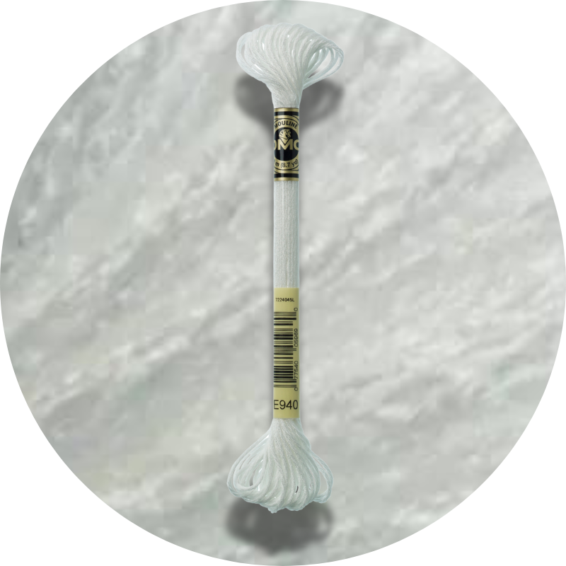 DMC Mouliné Light Effects E940 Pimeässä hohtava