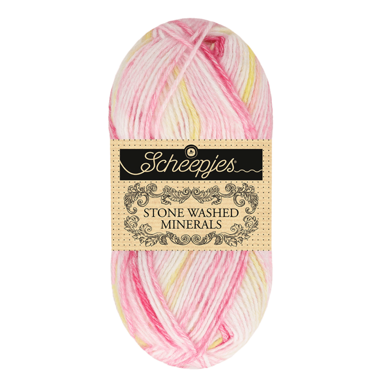 Scheepjes Stone Washed Minerals 908 Rhodo Radiance