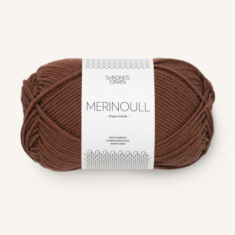 Sandnes Merinoull 3073 Suklaa