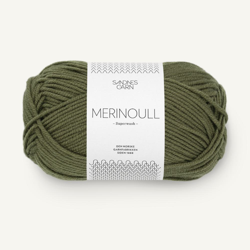 Sandnes Merinoull 9364 Oliivi