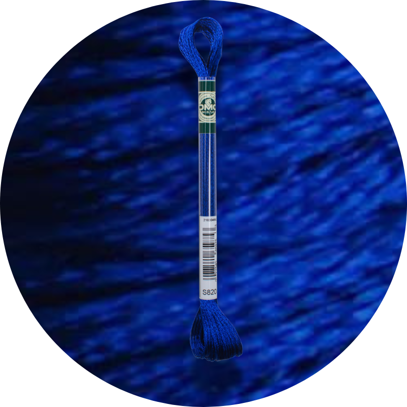 DMC Mouliné Satin Kirjontalanka S820