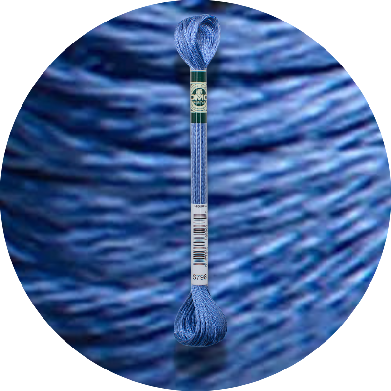 DMC Mouliné Satin Kirjontalanka S798