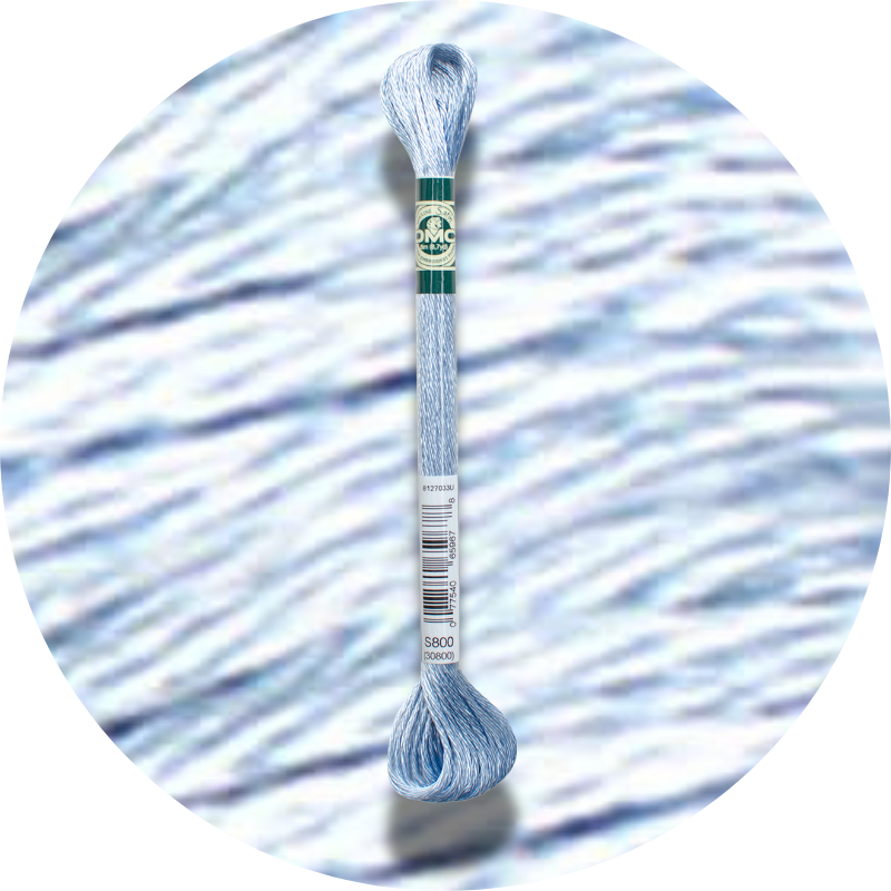 DMC Mouliné Satin Kirjontalanka S800