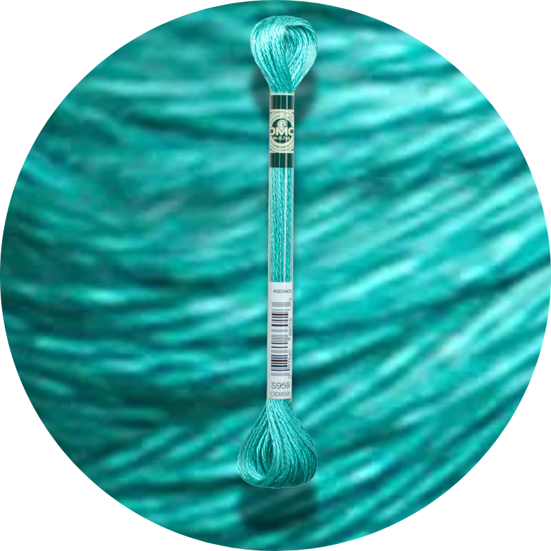 DMC Mouliné Satin Kirjontalanka S959