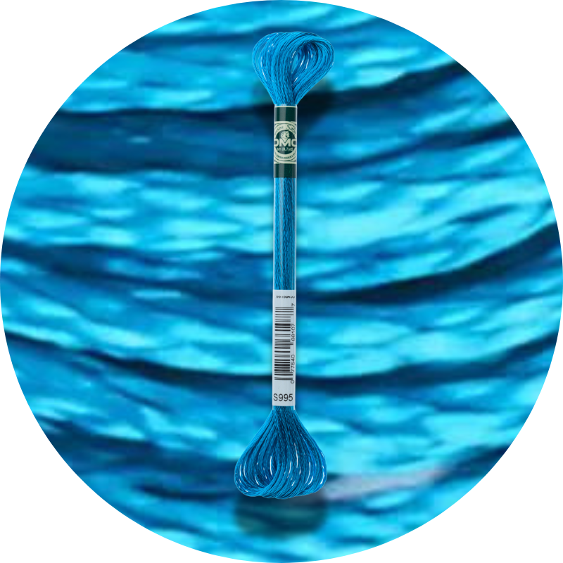 DMC Mouliné Satin Kirjontalanka S995