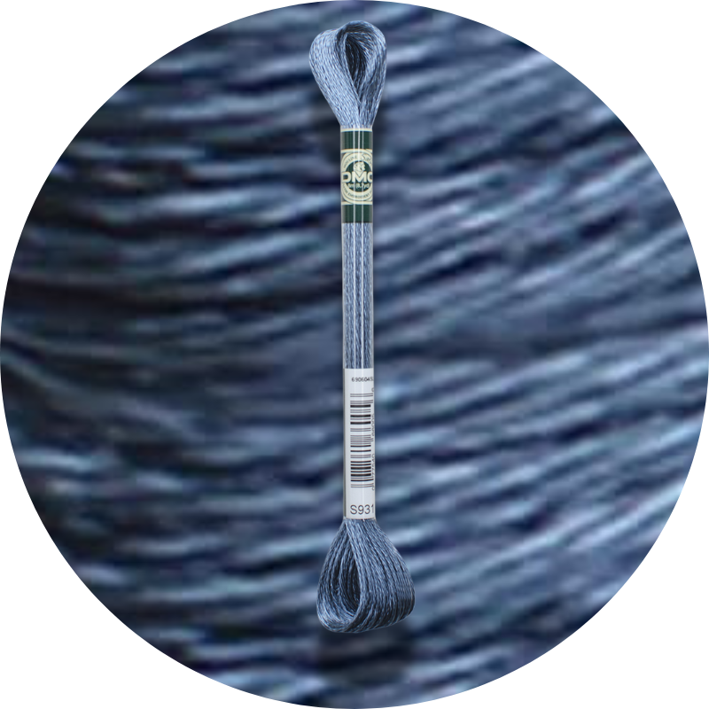 DMC Mouliné Satin Kirjontalanka S931