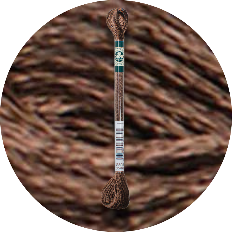 DMC Mouliné Satin Kirjontalanka S898