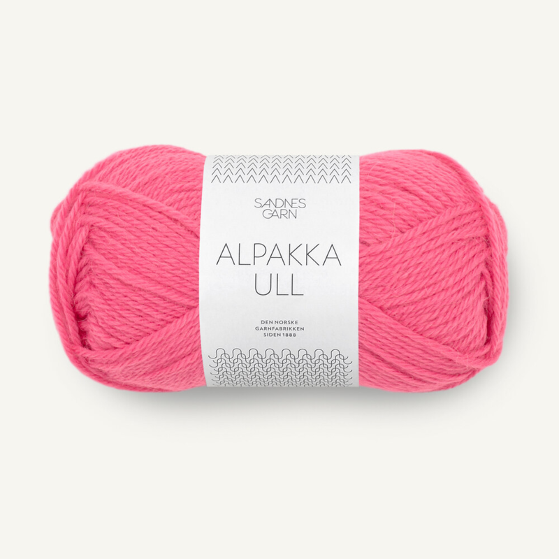 Sandnes Alpakka Ull 4315 Purkkapinkki