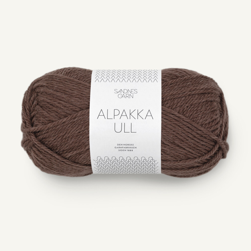 Sandnes Alpakka Ull 3571 Ruskea