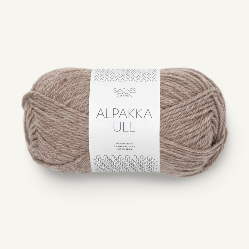 Sandnes Alpakka Ull 2650 Beige Kirjava