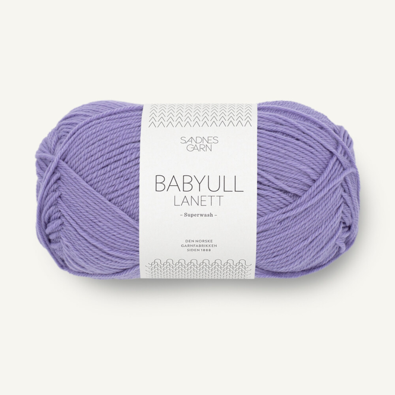 Sandnes Babyull Lanett 5224 Lila