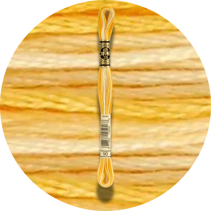 DMC Mouliné Spécial 25 Kirjontalanka, Väriä Vaihtava 0090