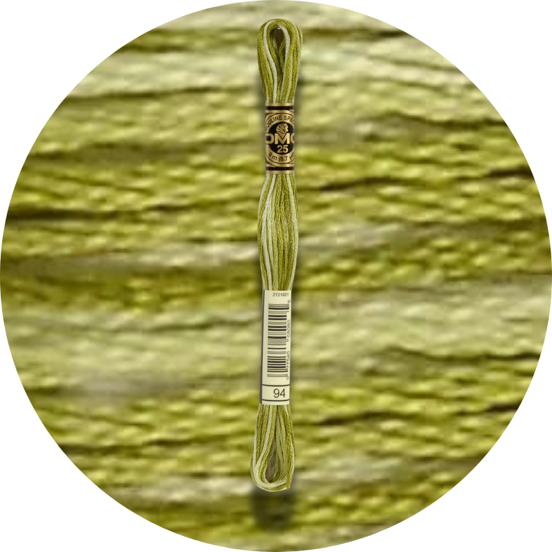 DMC Mouliné Spécial 25 Kirjontalanka, Väriä Vaihtava 0094