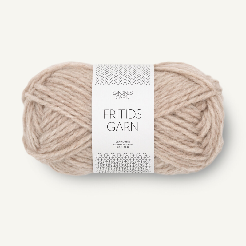 Sandnes Fritidsgarn 3021 Vaaleanbeige Melange