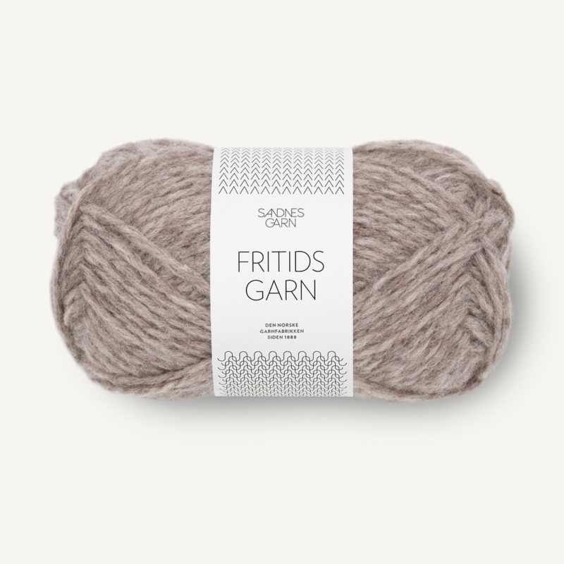 Sandnes Fritidsgarn 2650 Harmaanbeige Melange