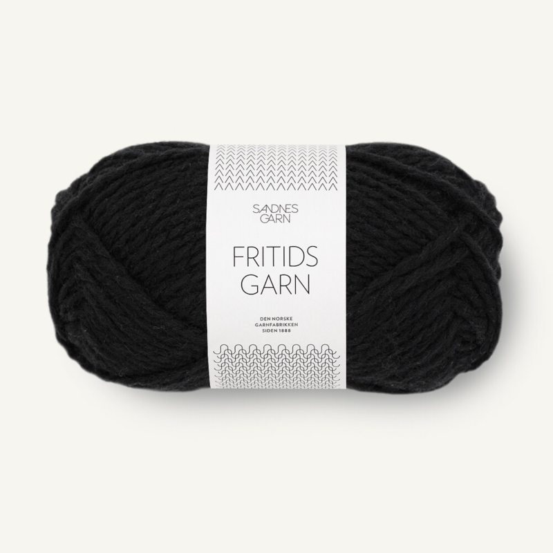 Sandnes Fritidsgarn 1099 Musta