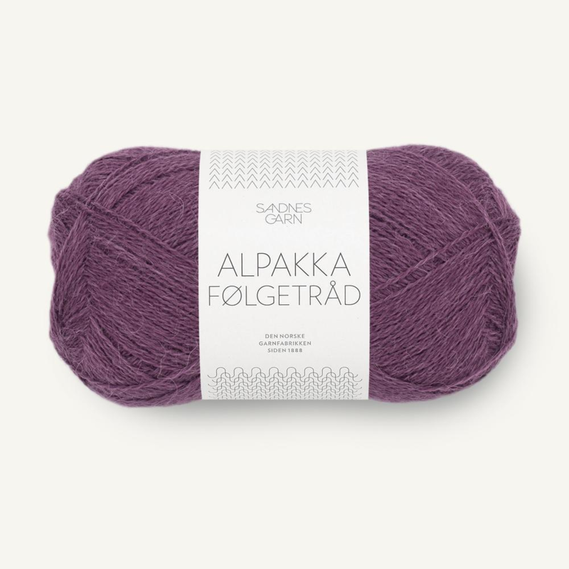 Sandnes Alpakka Følgetråd 4672 Karhunvatukkamehu