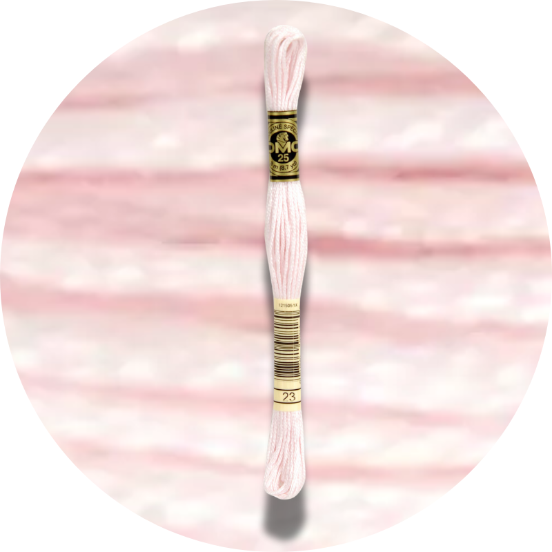 DMC Mouliné Spécial 25, Punaisen/Keltaisen/Oranssin sävyt 0023