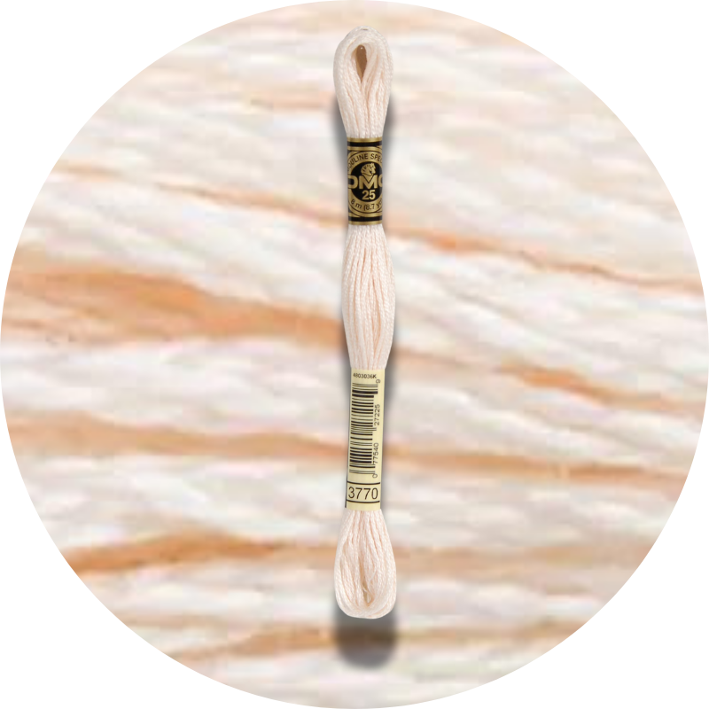 DMC Mouliné Spécial 25, Punaisen/Keltaisen/Oranssin sävyt 3770