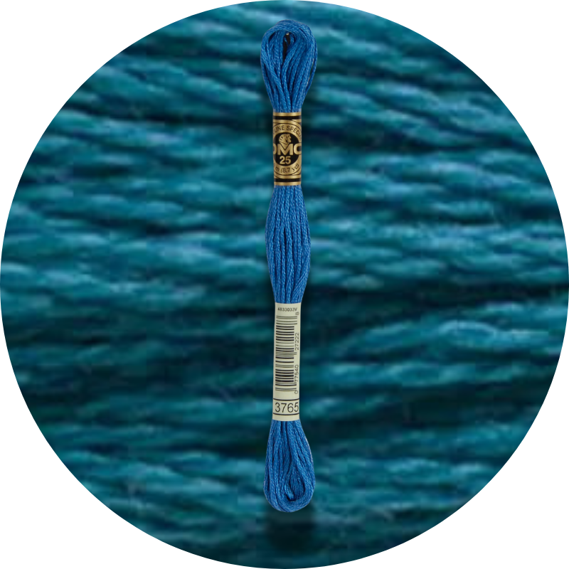 Mouliné Spécial 25 Sinisen/Violetin 3765