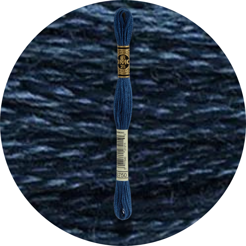 Mouliné Spécial 25 Sinisen/Violetin 3750