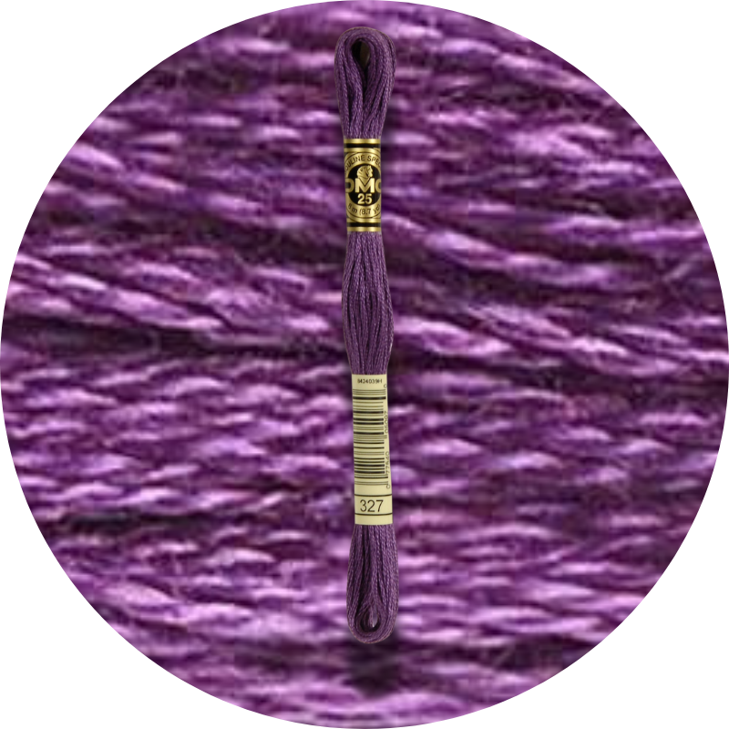 Mouliné Spécial 25 Sinisen/Violetin 0327