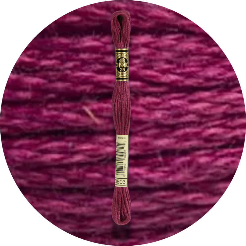 Mouliné Spécial 25 Sinisen/Violetin 3803