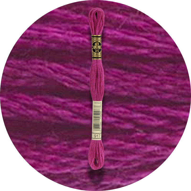 Mouliné Spécial 25 Sinisen/Violetin 0917