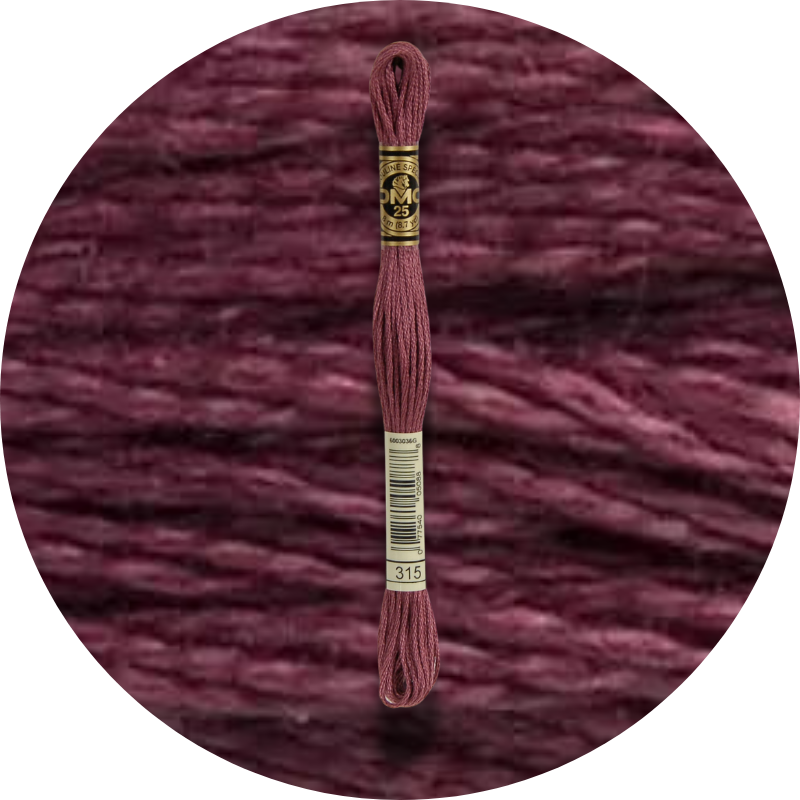 Mouliné Spécial 25 Sinisen/Violetin 0315