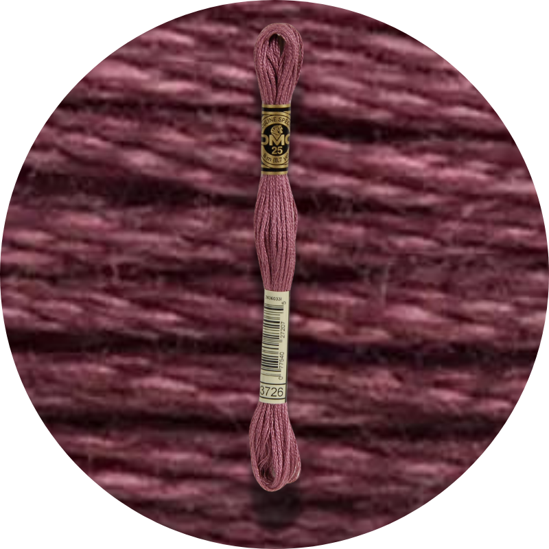 Mouliné Spécial 25 Sinisen/Violetin 3726