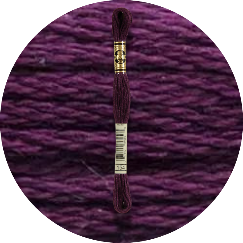 Mouliné Spécial 25 Sinisen/Violetin 0154