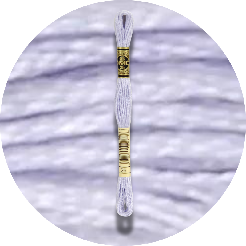 Mouliné Spécial 25 Sinisen/Violetin 0026