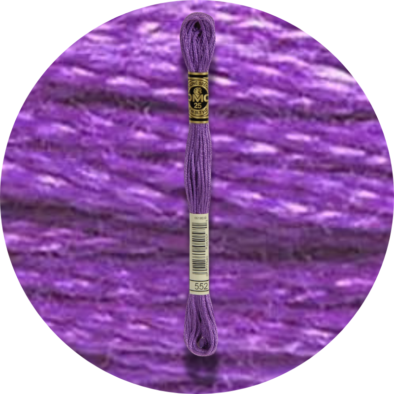 Mouliné Spécial 25 Sinisen/Violetin 0552