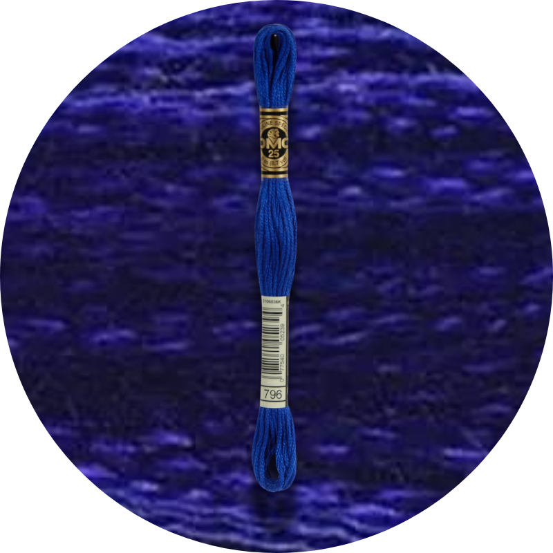 Mouliné Spécial 25 Sinisen/Violetin 0796