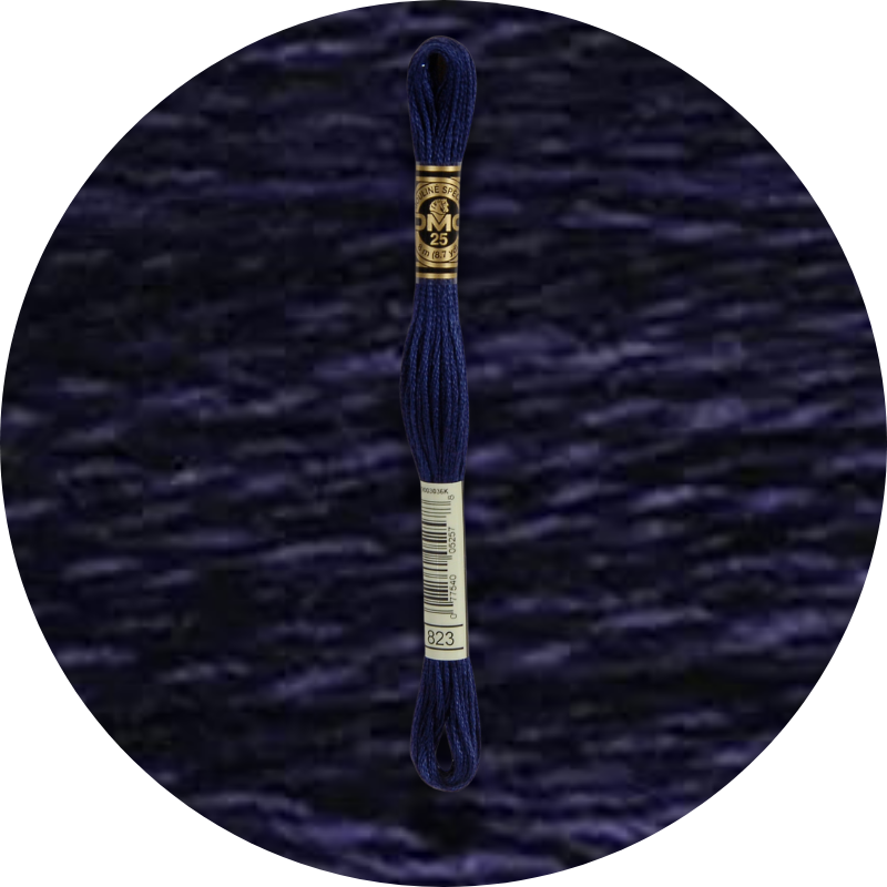 Mouliné Spécial 25 Sinisen/Violetin 0823