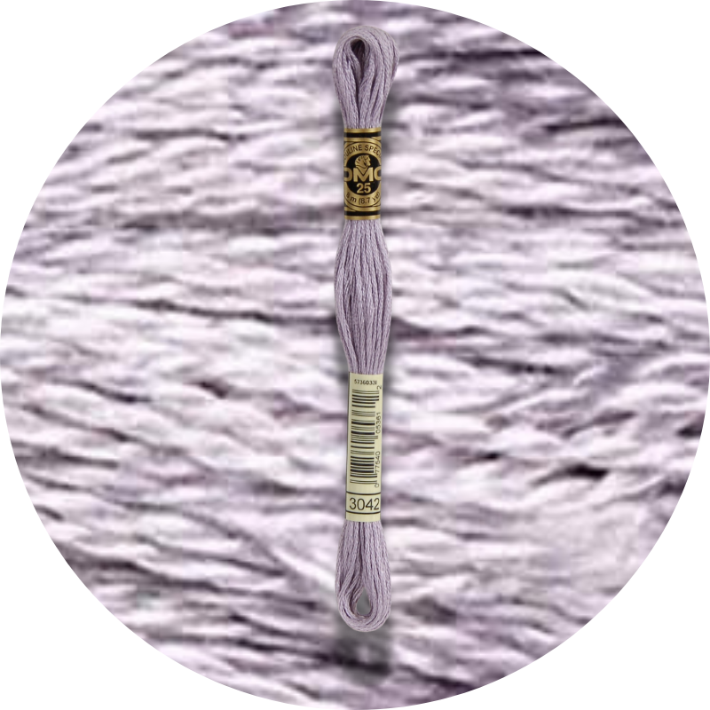 Mouliné Spécial 25 Sinisen/Violetin 3042