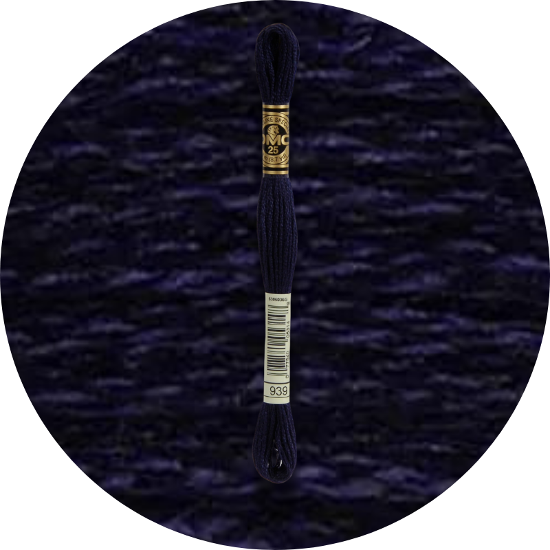 Mouliné Spécial 25 Sinisen/Violetin 0939