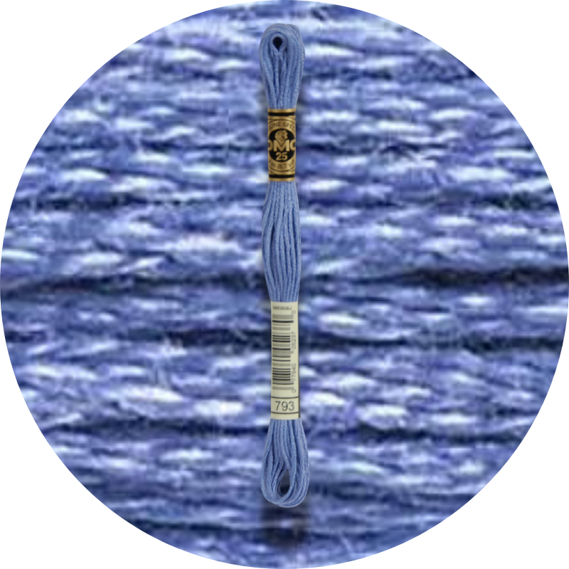 Mouliné Spécial 25 Sinisen/Violetin 0793