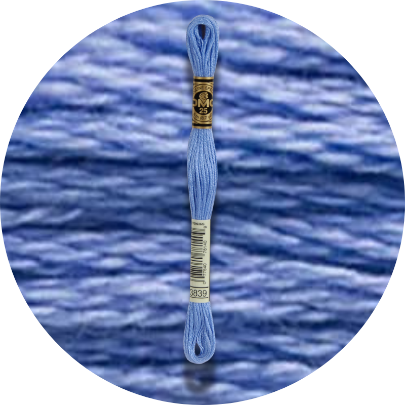 Mouliné Spécial 25 Sinisen/Violetin 3839