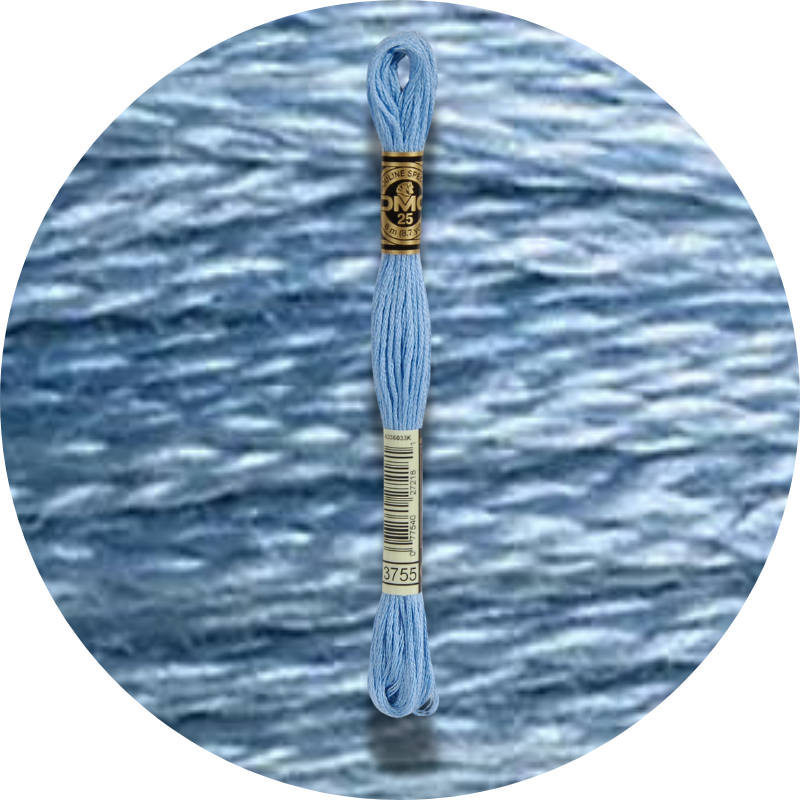 Mouliné Spécial 25 Sinisen/Violetin 3755