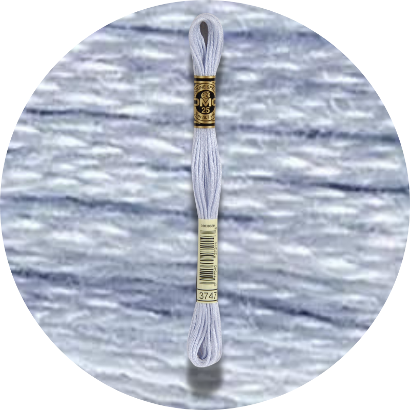 Mouliné Spécial 25 Sinisen/Violetin 3747