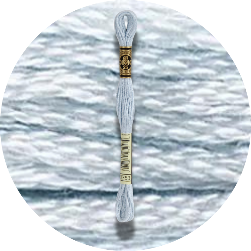 Mouliné Spécial 25 Sinisen/Violetin 3753