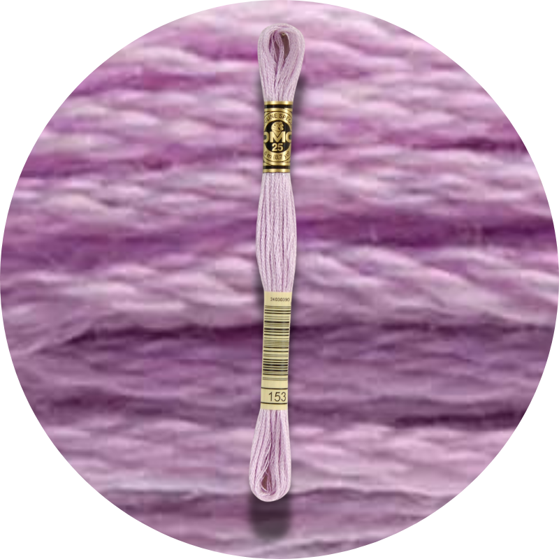 Mouliné Spécial 25 Sinisen/Violetin 0153