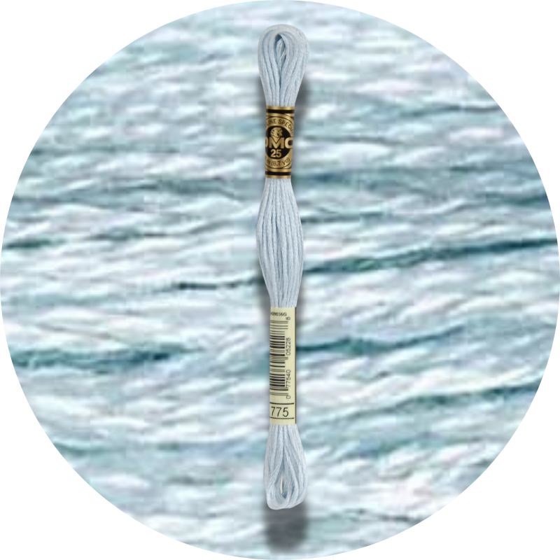 Mouliné Spécial 25 Sinisen/Violetin 0775