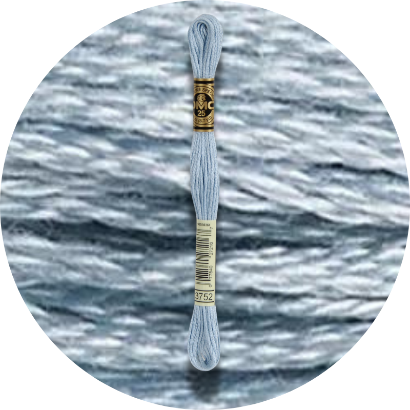 Mouliné Spécial 25 Sinisen/Violetin 3752