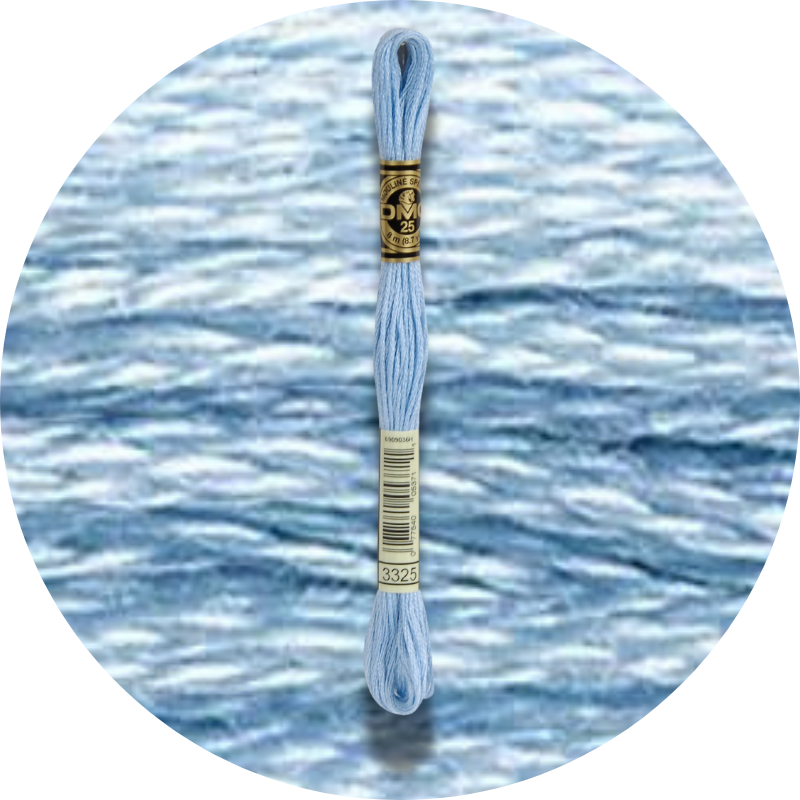 Mouliné Spécial 25 Sinisen/Violetin 3325