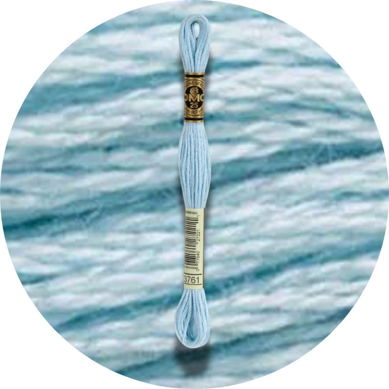 Mouliné Spécial 25 Sinisen/Violetin 3761